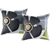 Botanical Two Piece Outdoor Patio Pillow Set  - No Shipping Charges