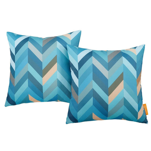 Two Piece Outdoor Patio Pillow Set  - No Shipping Charges