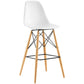 Pyramid Dining Side Bar Stool Set of 4, White  - No Shipping Charges