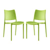 Green Hipster Dining Side Chair Set of 2  - No Shipping Charges