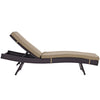 Convene Outdoor Patio Chaise Set of 6 by Modway| Espresso Mocha