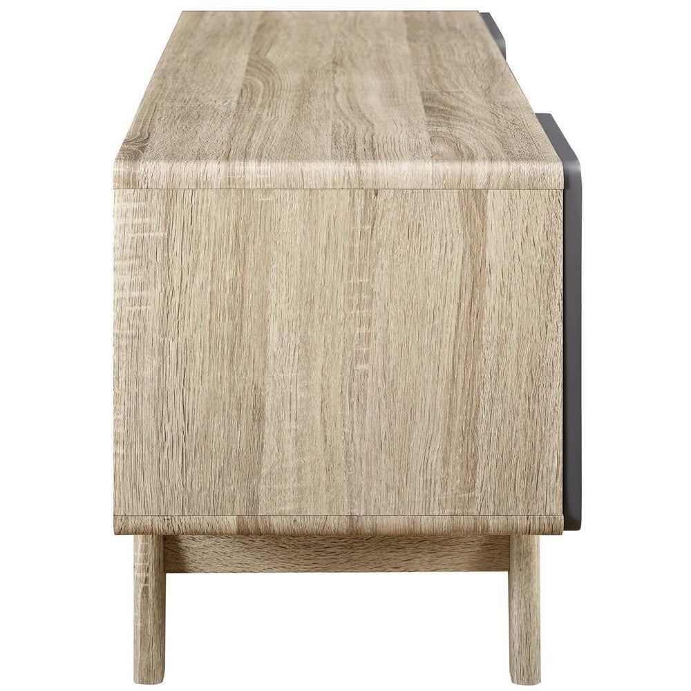 Tread 47" TV Stand by Modway| Natural Gray