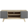 Tread 47" TV Stand by Modway| Natural Gray
