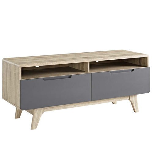Origin 47" TV Stand by Modway| Natural Gray