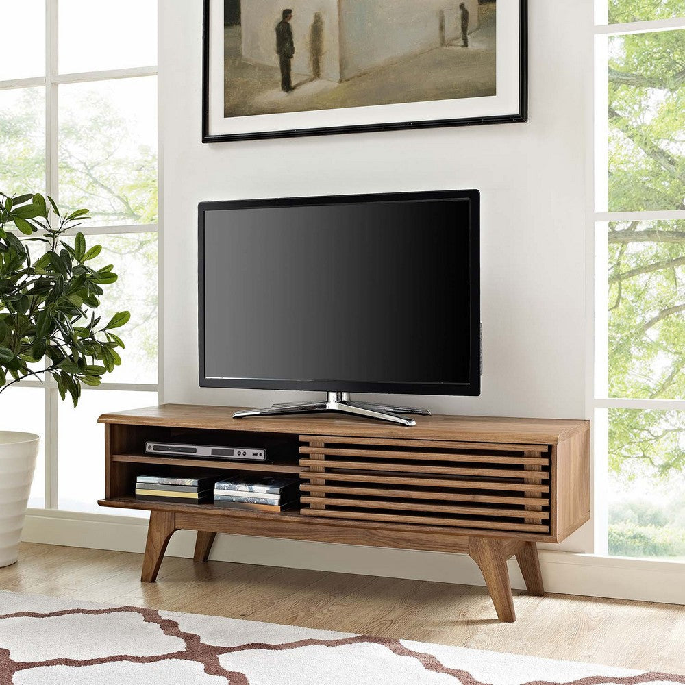 Render 48"" TV Stand, Walnut - No Shipping Charges