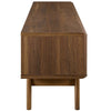 Envision 59" TV Stand by Modway| Walnut White