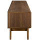 Envision 59" TV Stand by Modway| Walnut White
