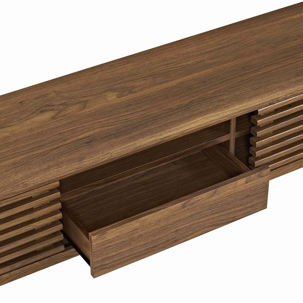 Render 59? TV Stand, Walnut - No Shipping Charges