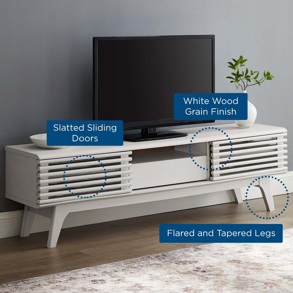 Render 59" TV Stand by Modway| White