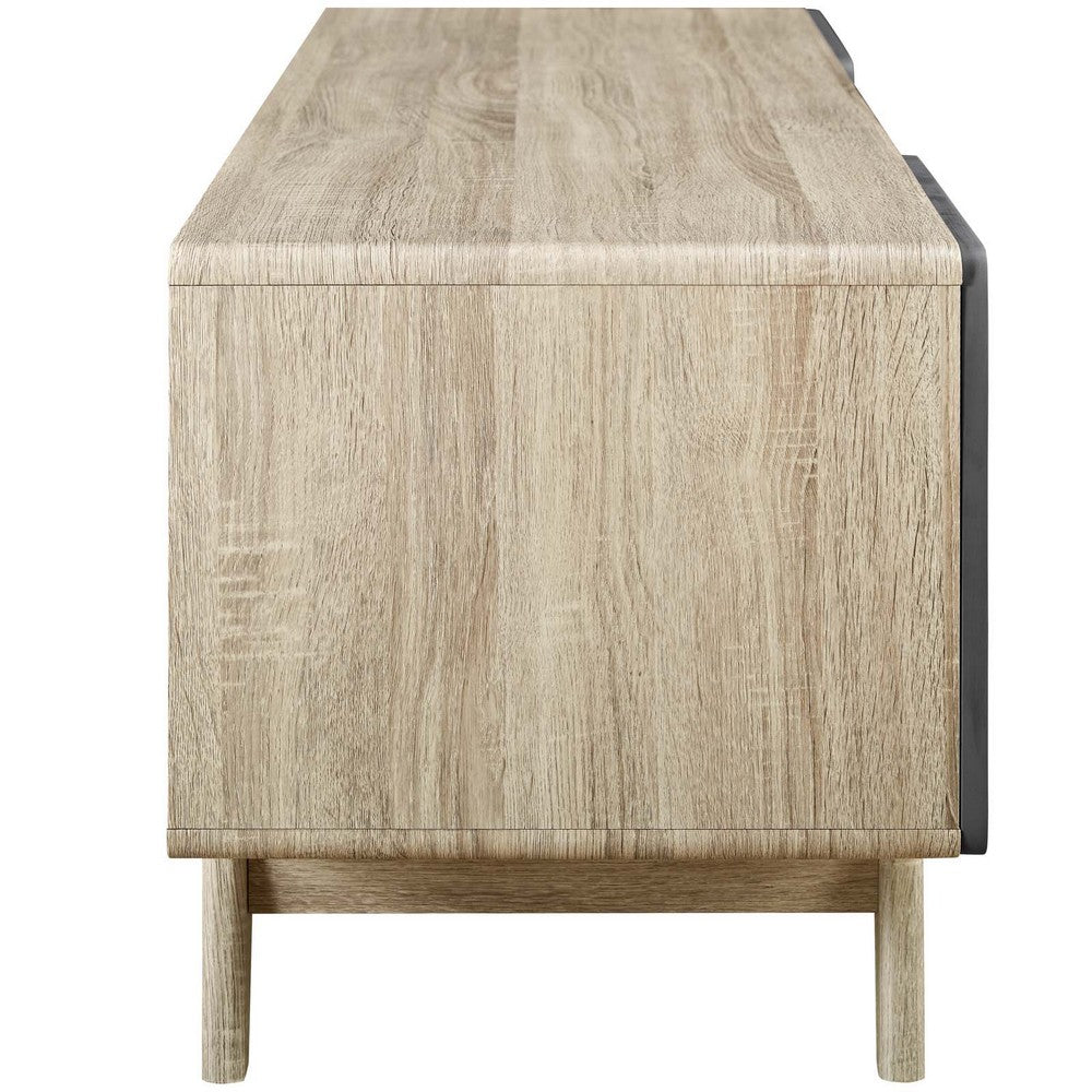 Tread 59" TV Stand by Modway| Natural Gray