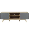 Tread 59" TV Stand by Modway| Natural Gray