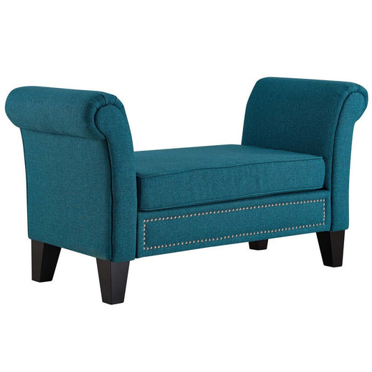 Rendezvous Bench, Teal - No Shipping Charges