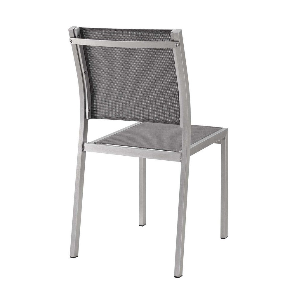 Shore Side Chair Outdoor Patio Aluminum Set of 2 - No Shipping Charges