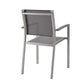 Shore Dining Chair Outdoor Patio Aluminum Set of 2 - No Shipping Charges