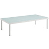 Harmony Outdoor Patio Aluminum Coffee Table by Modway| White