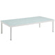 Harmony Outdoor Patio Aluminum Coffee Table by Modway| White