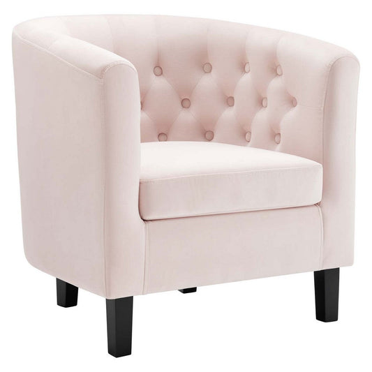 Prospect Performance Velvet Armchair - No Shipping Charges