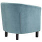Prospect Velvet Armchair, Sea - No Shipping Charges