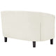 Prospect Velvet Loveseat Ivory - No Shipping Charges MDY-EEI-2615-IVO