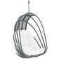 Whisk Outdoor Patio Swing Chair Without Stand, White - No Shipping Charges