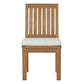 Marina Outdoor Patio Teak Dining Chair - No Shipping Charges