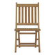 Marina Outdoor Patio Teak Folding Chair - No Shipping Charges MDY-EEI-2702-NAT