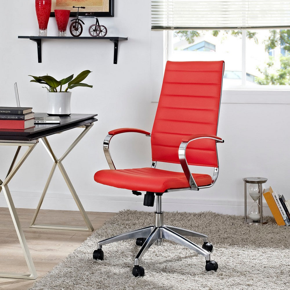 Red Jive Highback Office Chair  - No Shipping Charges