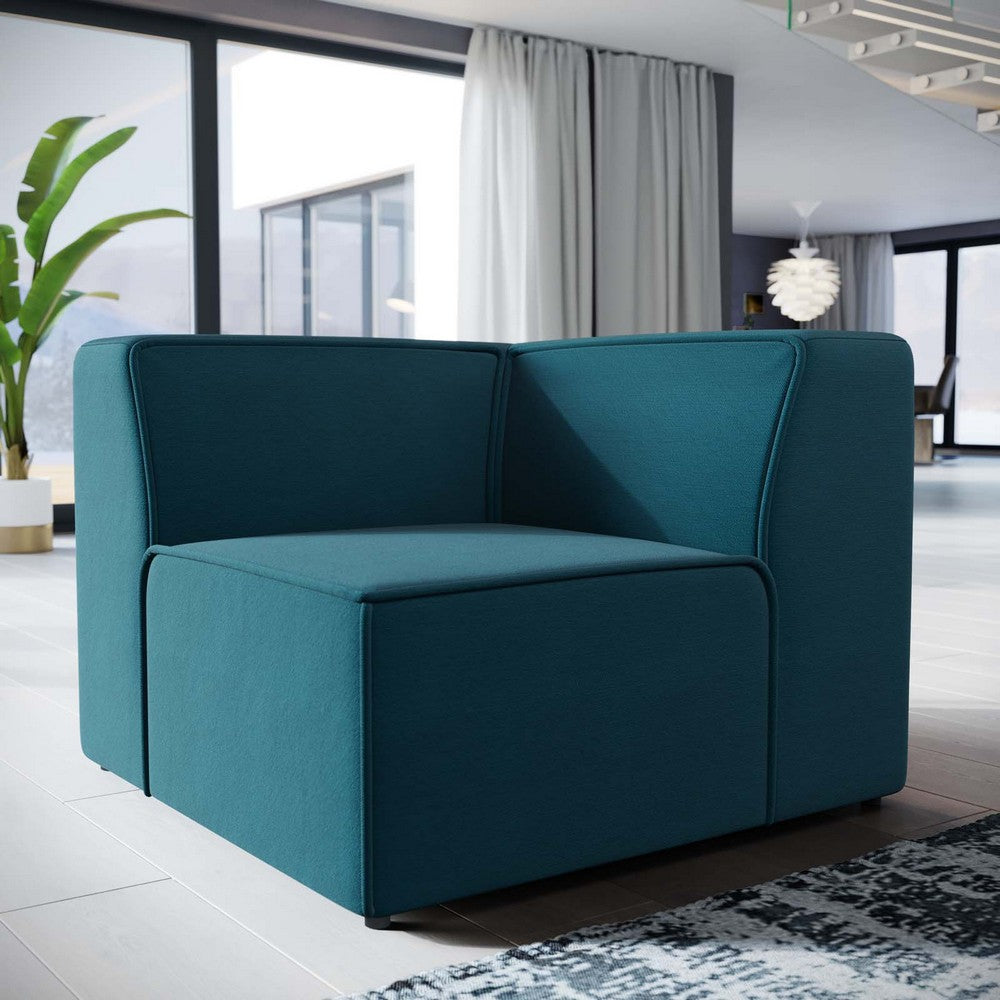 Mingle Corner Sofa by Modway| Blue