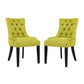 Regent Set of 2 Fabric Dining Side Chair, Wheatgrass  - No Shipping Charges