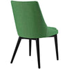 Viscount Set of 2 Fabric Dining Side Chair, Kelly Green - No Shipping Charges