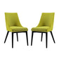 Viscount Set of 2 Fabric Dining Side Chair, Wheatgrass  - No Shipping Charges