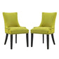 Marquis Set of 2 Fabric Dining Side Chair, Wheatgrass  - No Shipping Charges