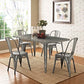 Promenade Set of 4 Dining Side Chair, Gunmetal  - No Shipping Charges