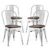 Promenade Set of 4 Dining Side Chair , White  - No Shipping Charges