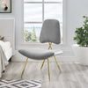Ponder Performance Velvet Lounge Chair by Modway| Gray
