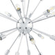 Gamut Metal Chandelier by Modway| Silver