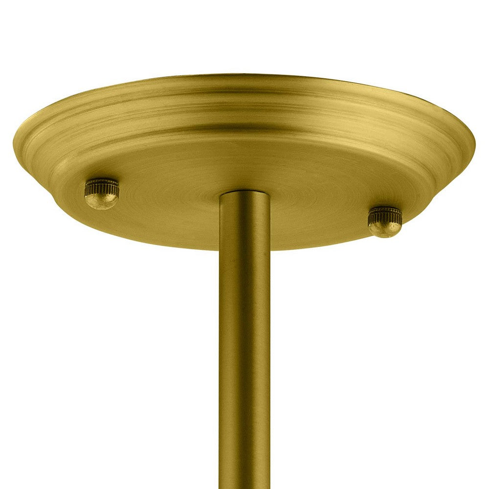 Cherish Brass Metal Pendant Light by Modway| Yellow
