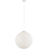 71 Inch Modern Pendant Chandelier, Round Shade, 60W Bulb, White  - No Shipping Charges