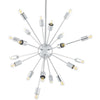 Volley Pendant Chandelier by Modway| Silver