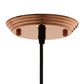 Dimple 10’ Half-Sphere Rose Gold Pendant Light - No Shipping Charges MDY-EEI-2905