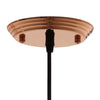 Dimple 10" Half-Sphere Rose Gold Pendant Light  - No Shipping Charges