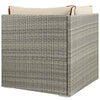 Repose Outdoor Patio Corner by Modway| Brown