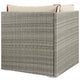 Repose Outdoor Patio Corner by Modway| Brown