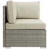 Repose Sunbrella® Fabric Outdoor Patio Corner by Modway| Brown