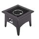 Vivacity Outdoor Patio Fire Pit Table by Modway| Brown