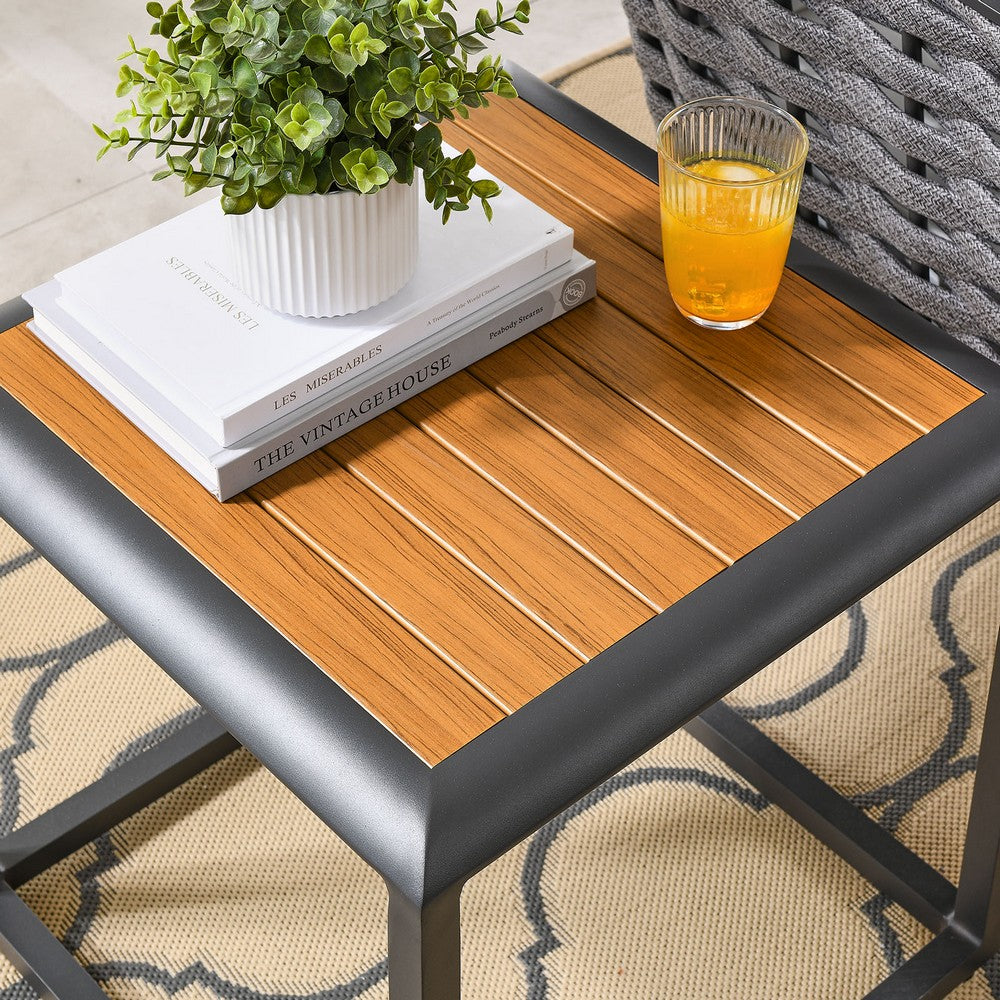 Stance Outdoor Patio Aluminum Side Table  - No Shipping Charges