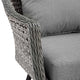 Endeavor Outdoor Patio Wicker Rattan Armchair by Modway| Gray