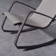 Traveler Rocking Outdoor Patio Mesh Sling Lounge Chair by Modway| Black