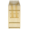 Gridiron Stainless Steel Console Table by Modway| Yellow