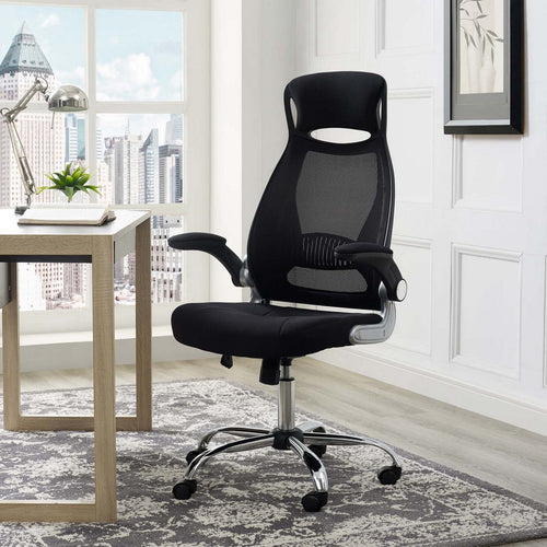 Expedite Highback Office Chair by Modway| Black